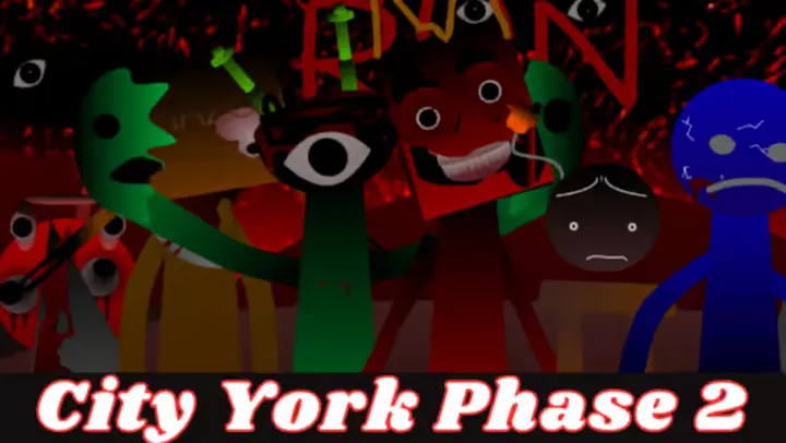 Sprunki City York Phase 2.